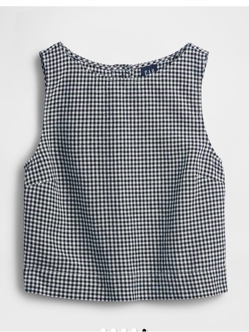 Gap cropped linen top